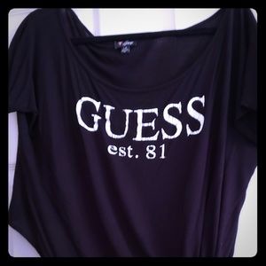 Fabulous tie up Guess top